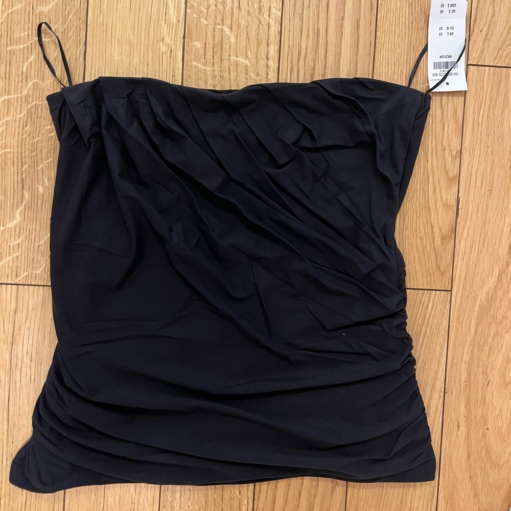 Black tube top
